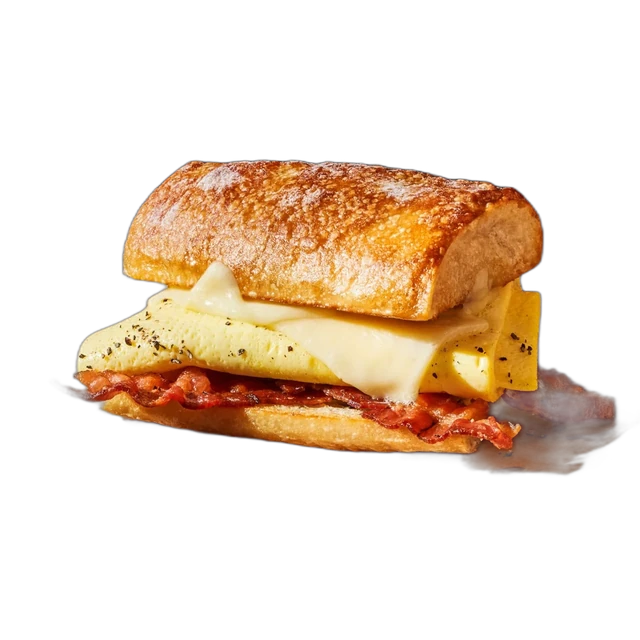 Ciabatta Bacon, Egg & Cheese Sandwich