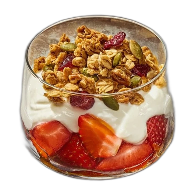 Greek Yogurt with Berries Parfait
