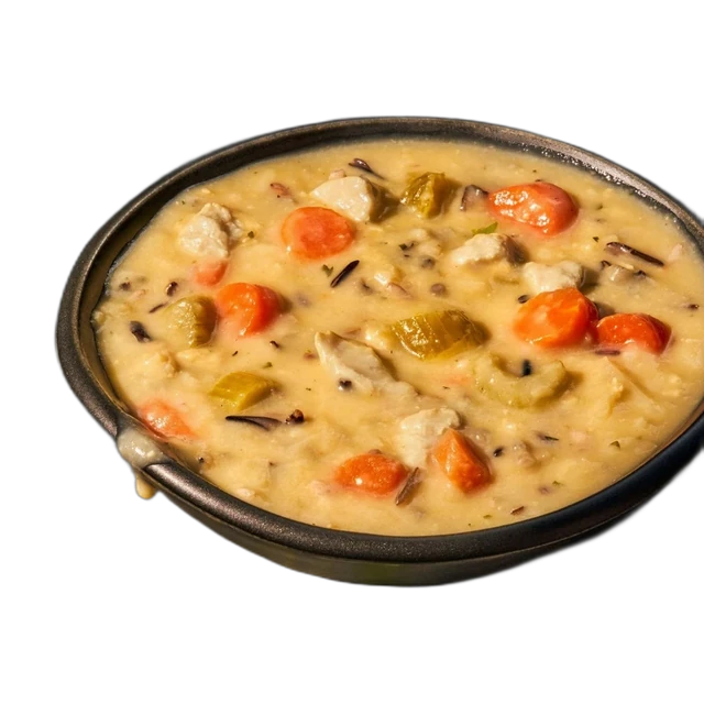 Cream of Chicken & Wild Rice Soup (Bowl)