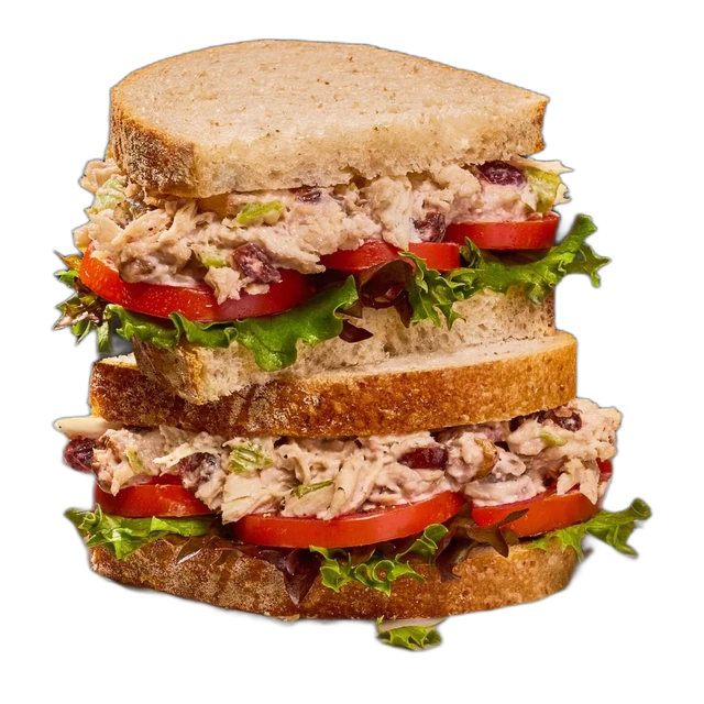 Cranberry Walnut Chicken Salad Sandwich (Whole)