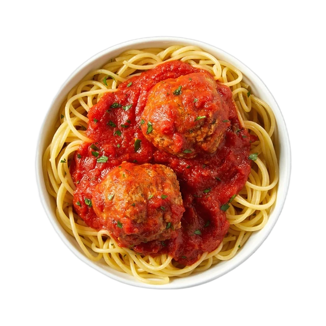 Spaghetti & Meatballs — 1 serving