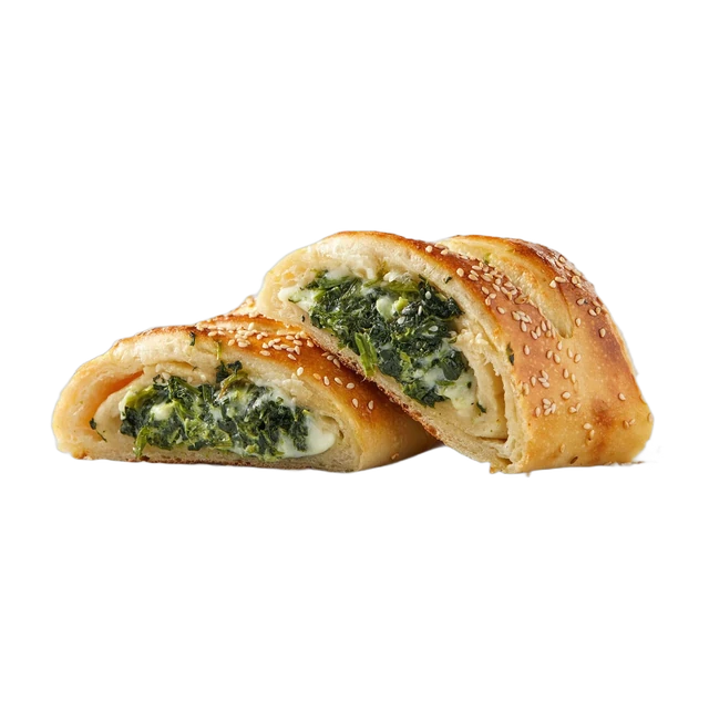 Spinach Stromboli — full log (4 pieces)