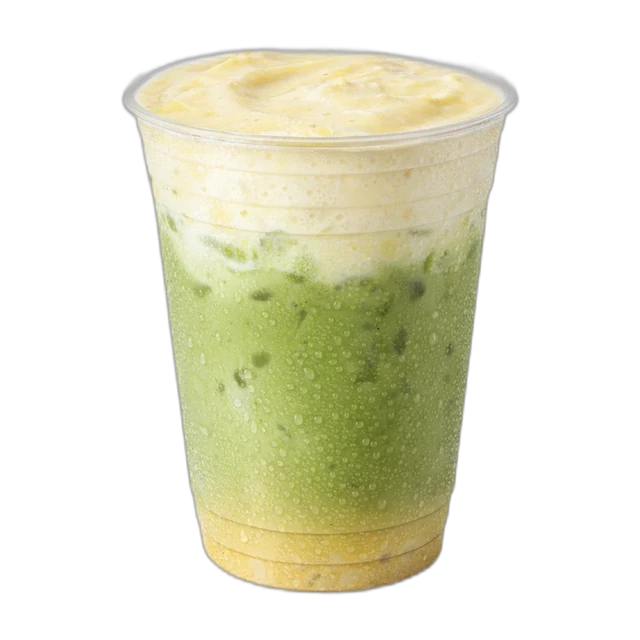Iced Mango Cream Matcha