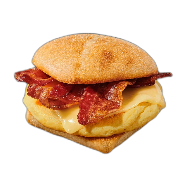 Bacon, Gouda & Egg Sandwich