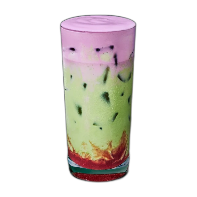 Iced Double Berry Matcha