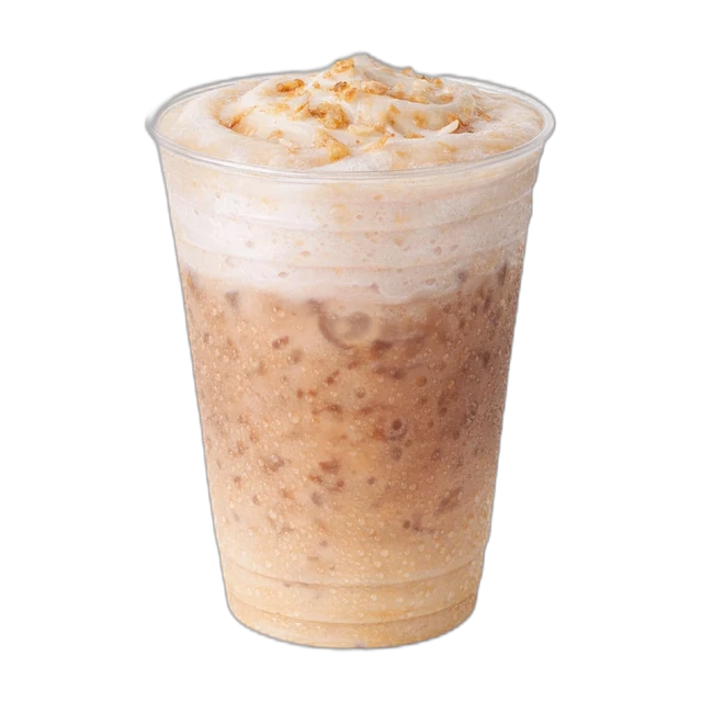 Iced Toasted Coconut Latte