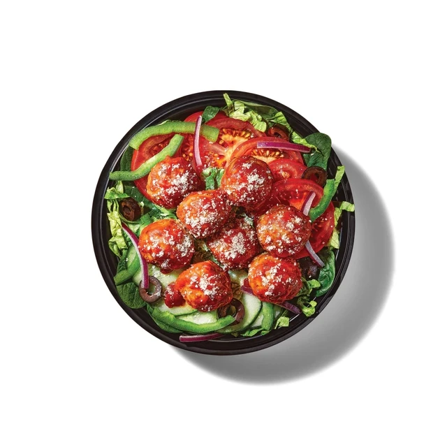 Meatball Marinara with MVP Parmesan Vinaigrette® Protein Bowl