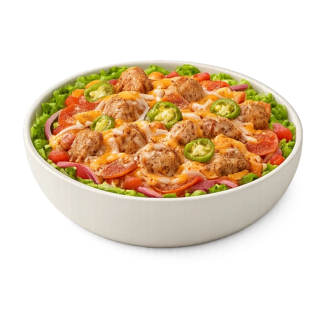 Spicy Nacho Chicken Protein Bowl