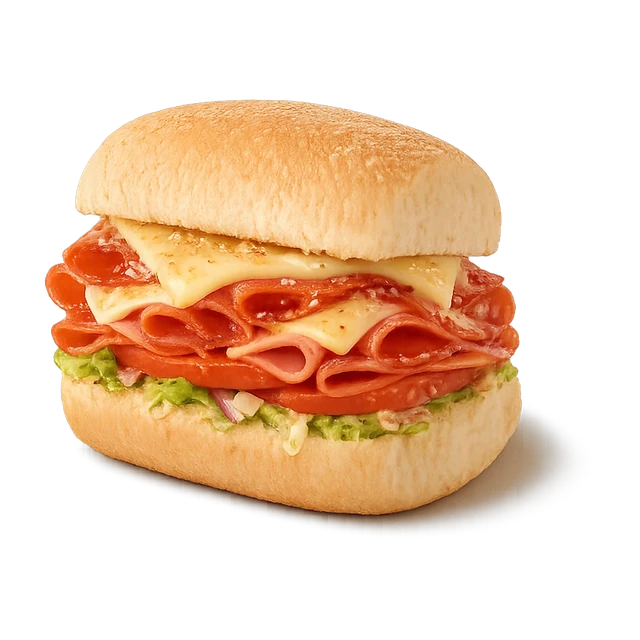 Italian Spice (includes American Cheese and MVP Parmesan Vinaigrette®)** Slider