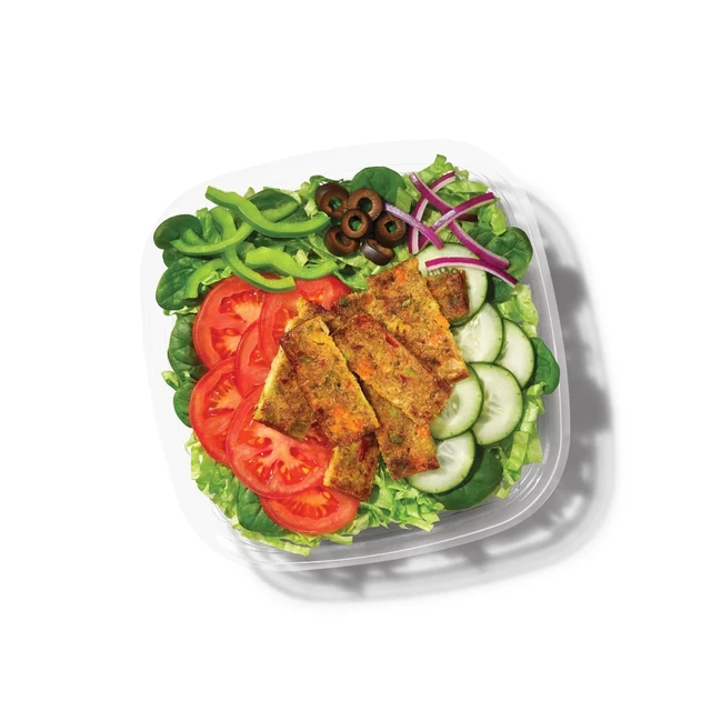 Veggie Patty ** Salad