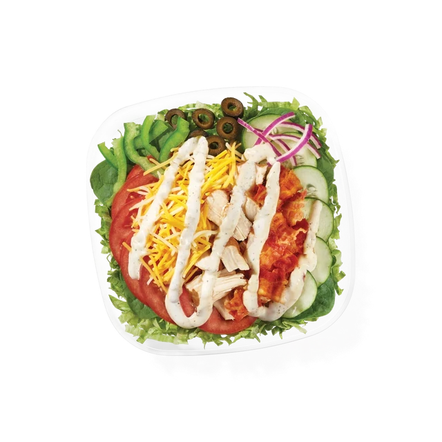 Chicken & Bacon Ranch Salad