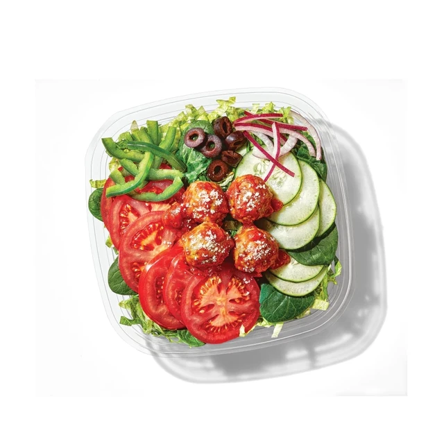 Meatball Marinara with MVP Parmesan Vinaigrette® Salad