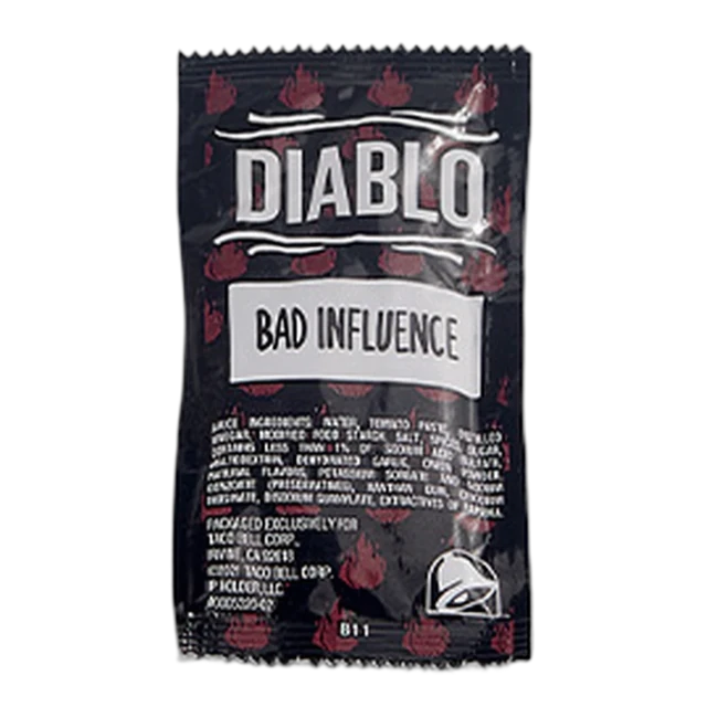 Diablo Sauce Packet (V)