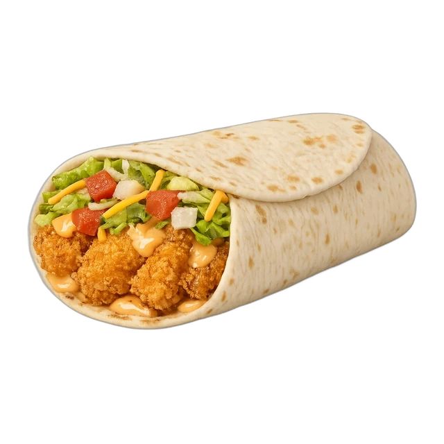 Crispy Chicken Taco - Creamy Chipotle Sauce