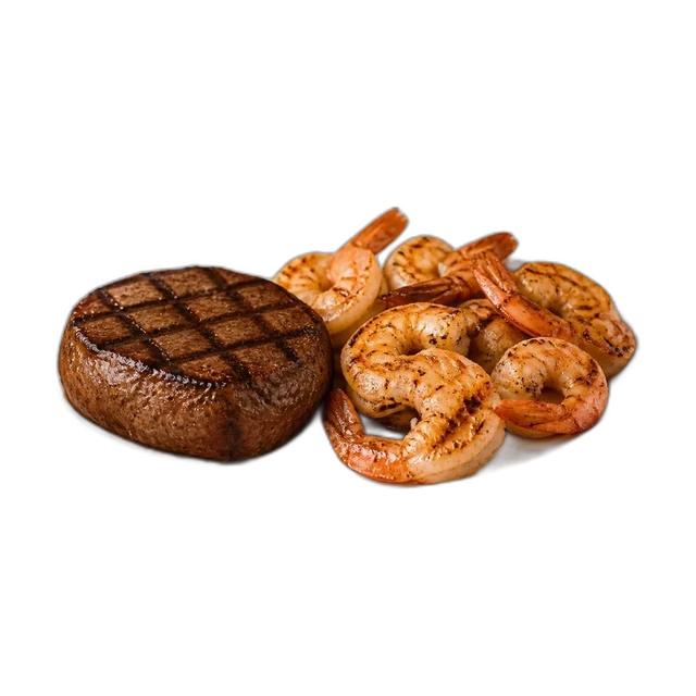 6 oz. Sirloin & Grilled Shrimp