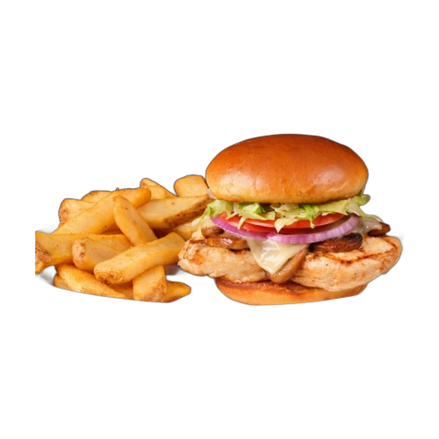 Mushroom Jack Chicken Sandwich