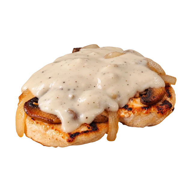 Smothered Chicken with Cream Gravy